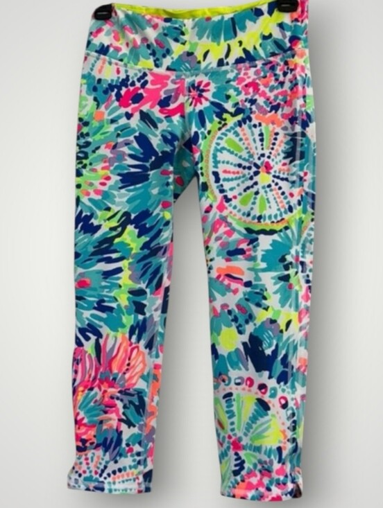 Lilly Pulitzer Pants - Lilly Pulitzer Womens Luxletic Weekender Cropped Leggings